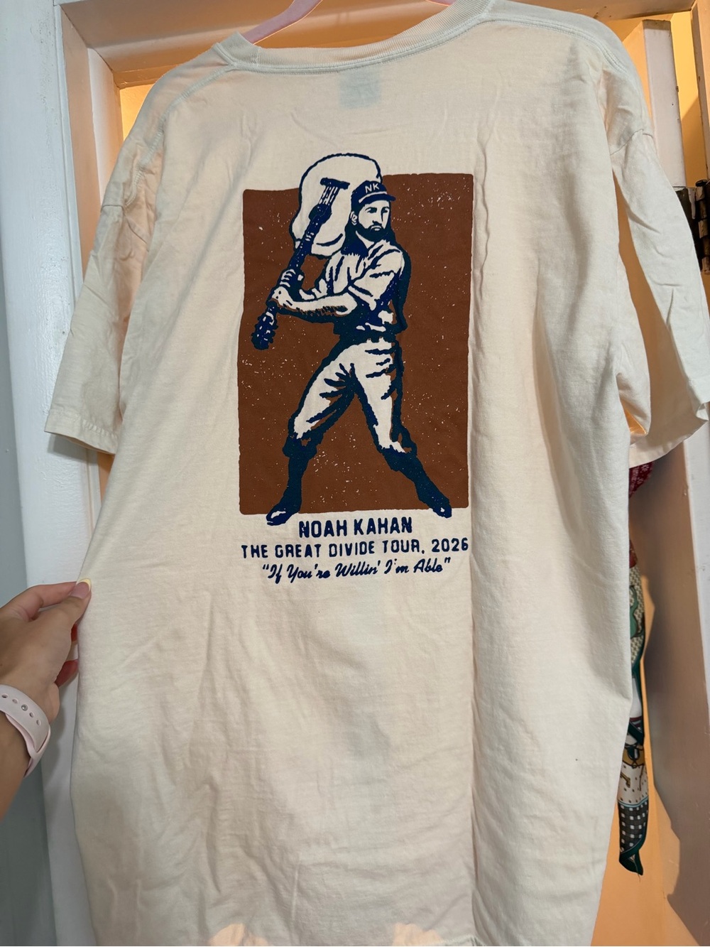 Noah Kahan- The Great Divide Tour Tee View 2